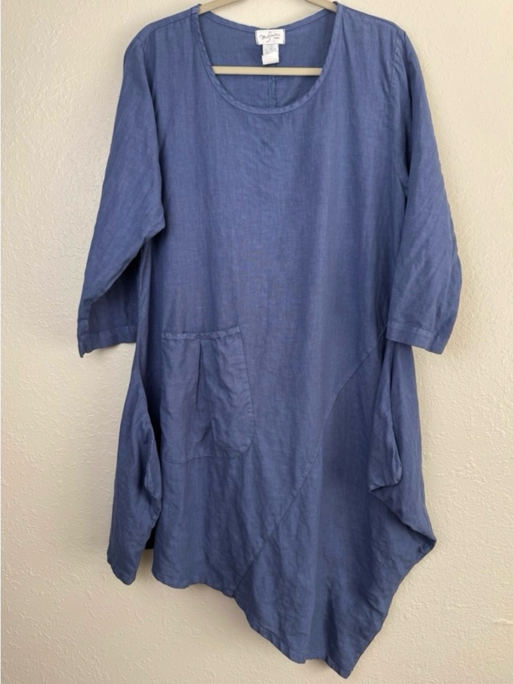 Mosaic Linen Tunic Top/Dress